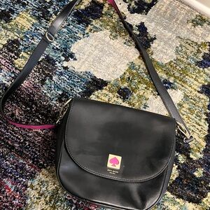 Kate Spade Black and Pink Crossbody Bag